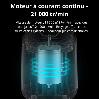 Mixeur portable à smoothie avec 2 gobelets