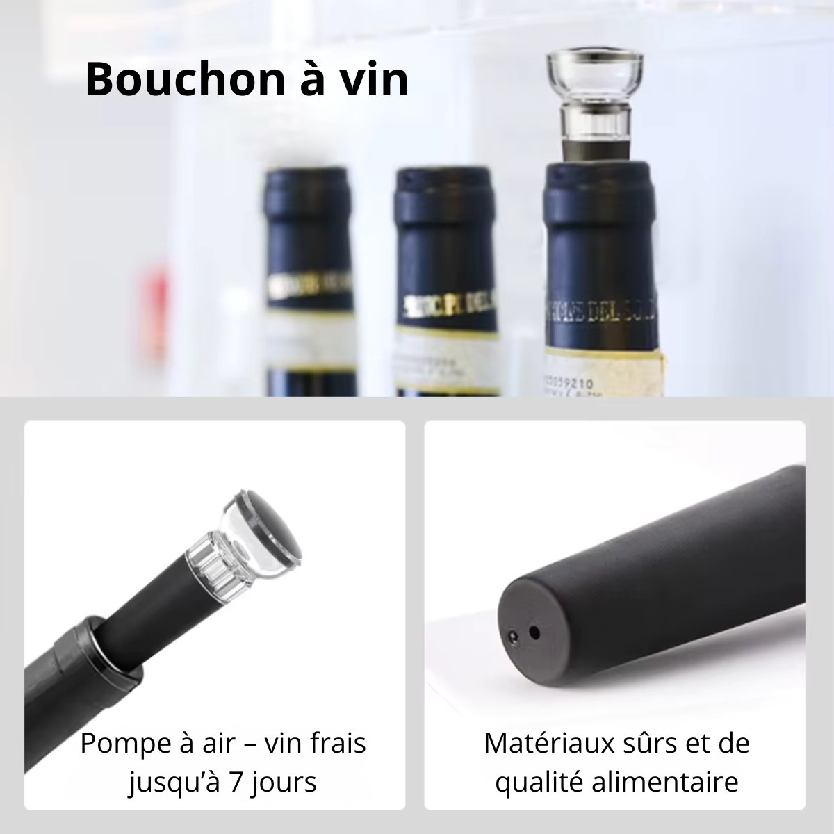 Coffret cadeau tire-bouchon électrique